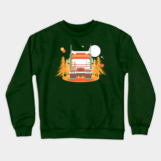 On the Road Again Crewneck Sweatshirt by ryanvatz